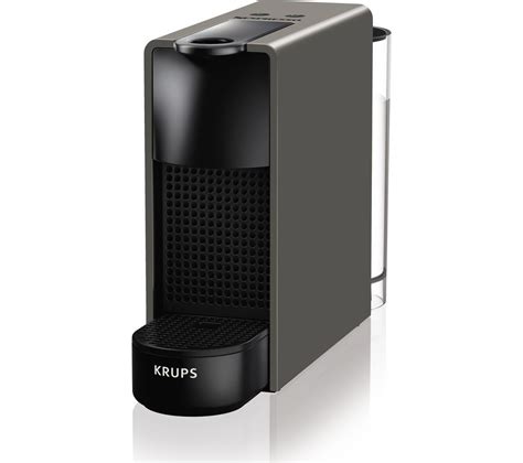 Nespresso By Krups Essenza Mini Xn B Coffee Machine Grey Fast