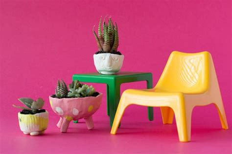 Polymer Clay Mini Planters My Poppet Makes