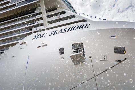 Fincantieri Delivers New Flagship MSC Seashore