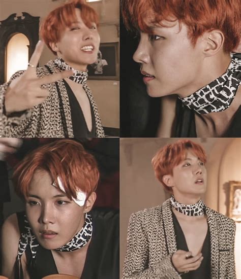 On Twitter Hoseok With Orange Hair Was Iconic J Hope Video Video