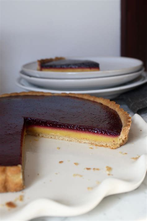 Stunning Blueberry Lemon Curd Tart Recipe Lemon Curd Tart Tart