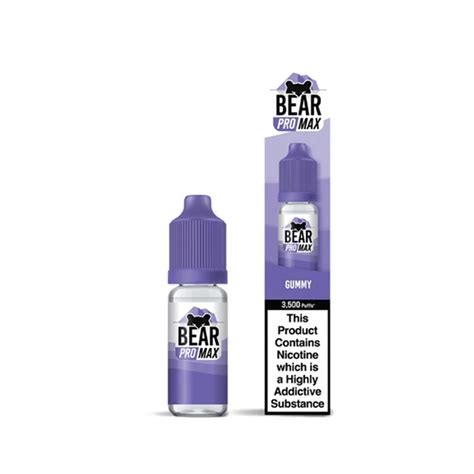 Bear Pro Max Nic Salt E Liquid Gummy Free Uk Delivery