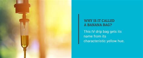 Banana Bag Iv Fluids at Dora Faulkner blog