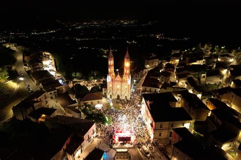 The Italian Village Of Montesano Sulla Marcellana Salerno In Campania