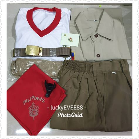 senior boyscout uniform set lazada ph