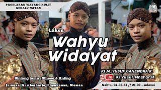 Live Wayang Kulit Masda Yusuf Wahyu Widayat Sih Doovi