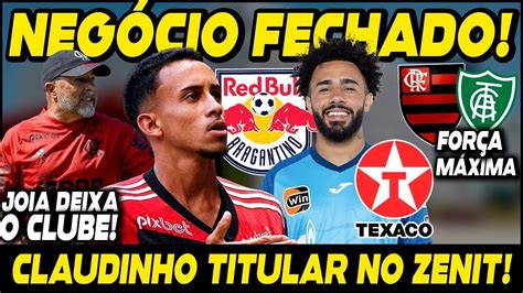 NEGÓCIO FECHADO MATHEUS GONÇALVES EMPRESTADO CLAUDINHO TITULAR NOVO