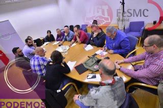 FeSMC UGT Madrid Solicita A Podemos En Madrid Incorporar Medidas