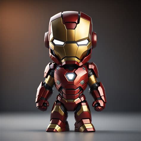 iron man iron man cartoon iron man chibi