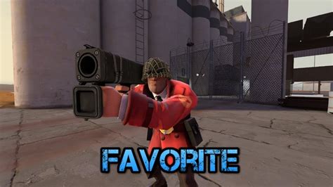 Tf2 Top 5 Favorite Soldier Primarys Youtube