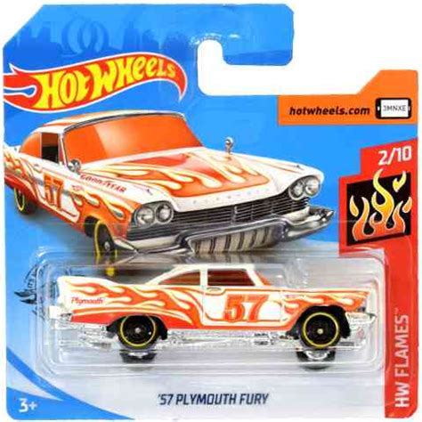 Hot Wheels 57 Plymouth Fury kisautó 1 64 Mattel vásárlás a Játékshopban