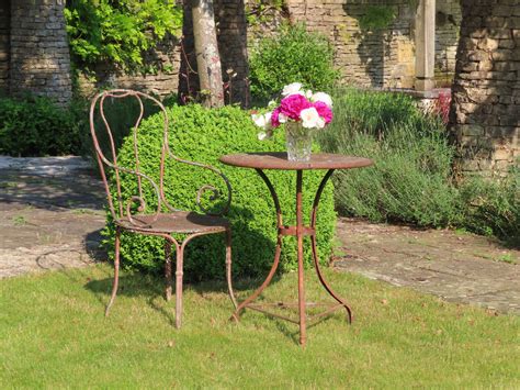 Antique Arras Bistro Set Lichen Garden Antiques