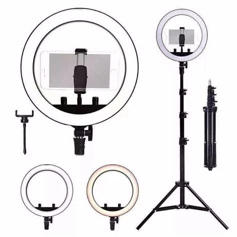 Kit Youtuber Ring Light 12 Tripé até 2 Metros Completo P Smartphone