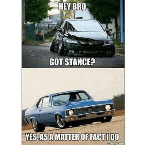 Stanced Car Memes