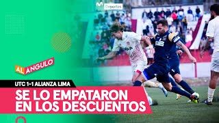 Liga Alianza Lima Dej Escapar La Victoria En Cajamarca Contra Utc