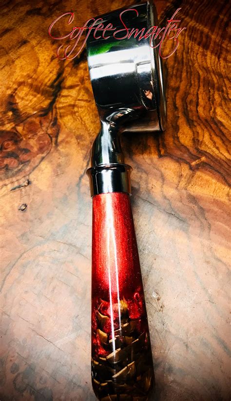 Gaggia 58mm Naked Portafilter Bespoke Resin Stabwood Etsy