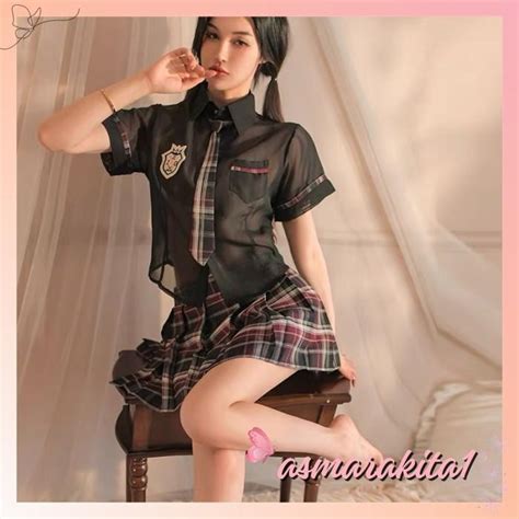 Jual LINGERIE SET SERAGAM COSPLAY STUDENT JEPANG NAUGHTY LINGEIRE SEXY A BY ASMARA KITA SPESIAL