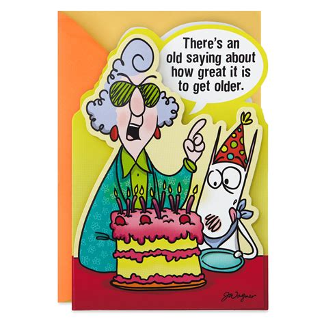 Maxine™ Great to Get Older Funny Birthday Card - Greeting Cards - Hallmark