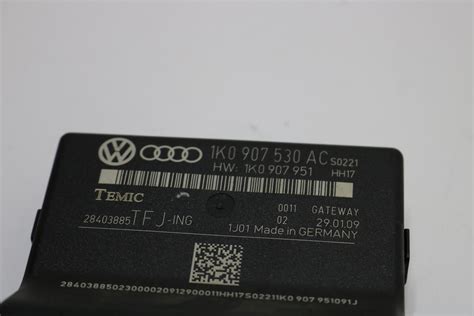 Audi A3 VW Sciorocco Gateway Steuergerät 1K0907530AC Datenbus Diagnose