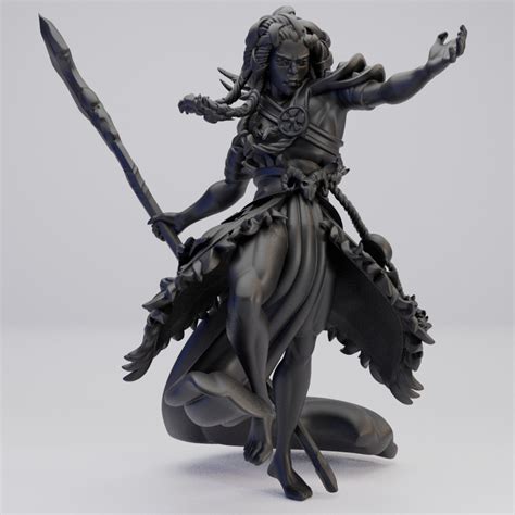 Hot Goblin 雄オーク魔導師 ミニチュア ホットゴブリン 魔法使い TRPG