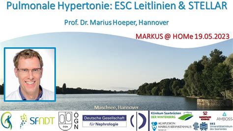 Pulmonale Hypertonie ESC Leitlinien STELLAR Prof Dr Marius