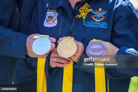 18 Invictus Games Medals Revealed Stock Photos, High-Res Pictures, and ...