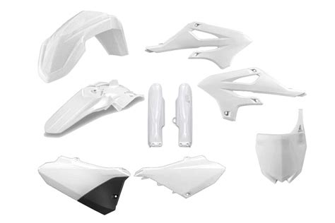 Polisport White Plastic Kit Fits 22 24 YZ85