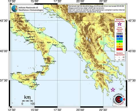 Terremoto Di Stamattina In Grecia Boom Di Segnalazioni Dal Sud