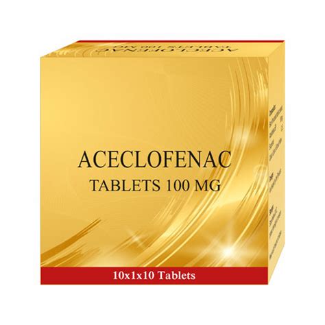 Aceclofenac 100mg Tablets Relax Biotech Pvt Ltd