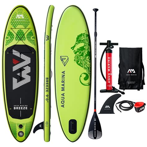 9 Inflatable Stand Up Paddle Board 472 Thick Aqua Marina Breeze Sup