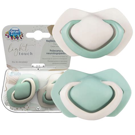 Комплект 2 залъгалки Canpol, Силиконови, Бежов/Зелен, 18 месеца+ - eMAG.bg