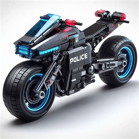 Futuristic 2090s Lego Police Bike 4 By Jesse220 On Deviantart