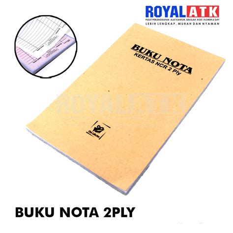 Jual Buku Nota 2 Ply Ncr Citra 25x2 14 Folio Nota Ncr 2ply Nota