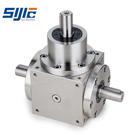 Top-Quality, Food-Grade Stainless Steel Bevel Gearbox with Low Noise