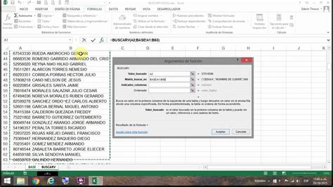 Como Cruzar Bases De Datos En Excel Youtube