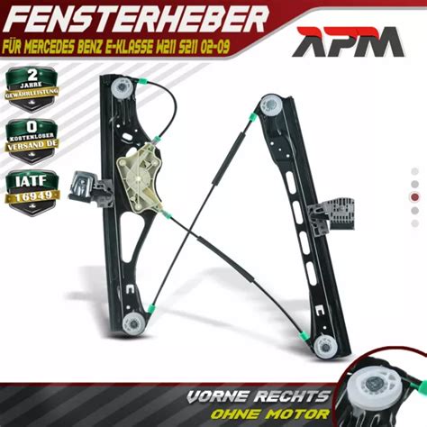 Fensterheber Vorne Rechts F R Mercedes Benz W S Limousine