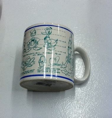 Nice Donald Duck Walt Disney Applause Coffee Mug