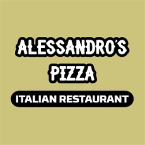 Order Alessandros Pizza Italian Restaurant Vernon Ca Menu Delivery