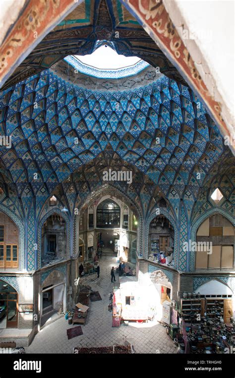 The Grand Light Well At The Timche Ye Amin Od Dowleh At Kashan Bazaar