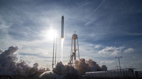 Northrop Grumman Cargo Launch To The Space Station From Nasa Wallops