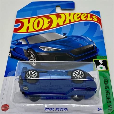Mattel Hot Wheels Toys New Mattel Hot Wheels Hw Green Speed Rimac Nevera