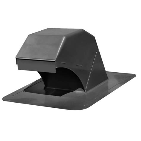 Gooseneck Bathroom Exhaust Vent With Collar Canplas