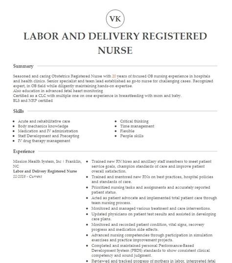 Nicu Nurse Resume Example And Skills List Edu Svet Gob Gt