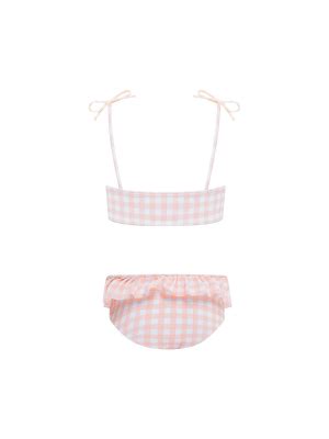 Skyeandstaghorn Banjo Bikini Set Blush Gingham Autumn