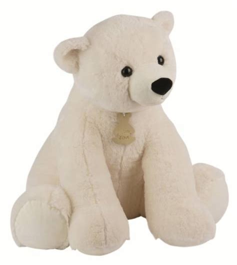 Histoire D Ours Peluche Ours Polaire Assis Cm Livraison Gratuite