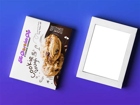 Beautiful Cookie Box Packaging Mockup by Barkha on Dribbble