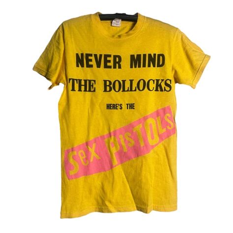Vintage Sex Pistols Never Mind The Bollocks Tshirt Gem