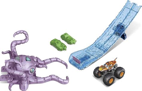 Hot Wheels Monster Trucks Octo Slam Ozone Bg