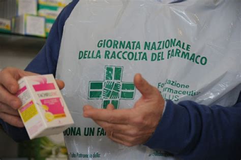 RACCOLTA DEL FARMACO 41 FARMACIE E SETTE GIORNI PER DONARE UN