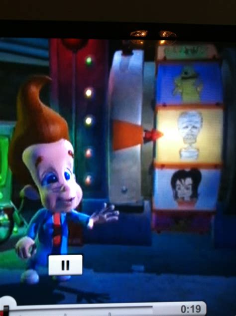 Watching Jimmy Neutron introduce his "Monster Maker" but then I noticed ...